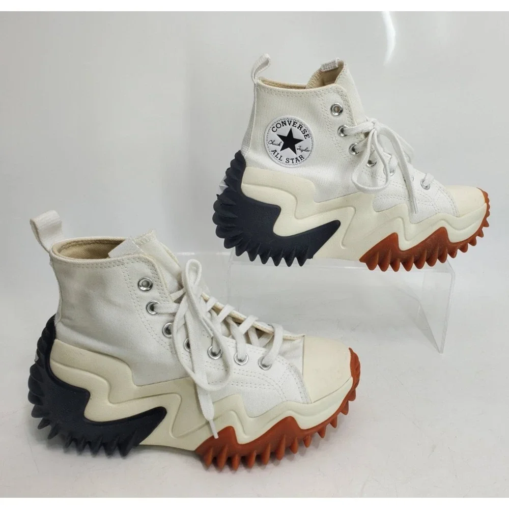 CONVERSE Run Star Motion High top White-Black-Honey  4.5 Men / Women - 6